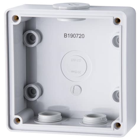 shallow junction box sizes|shallow surface mount electrical box.